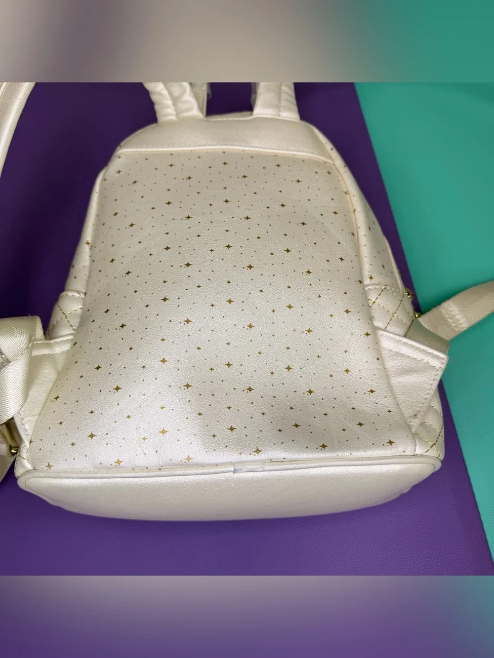 Loungefly Disney World 50th Anniversary Cinderella Castle mini backpack